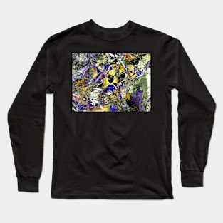 Three Layer Blender #5:  Cheap Sunglasses abstract Long Sleeve T-Shirt